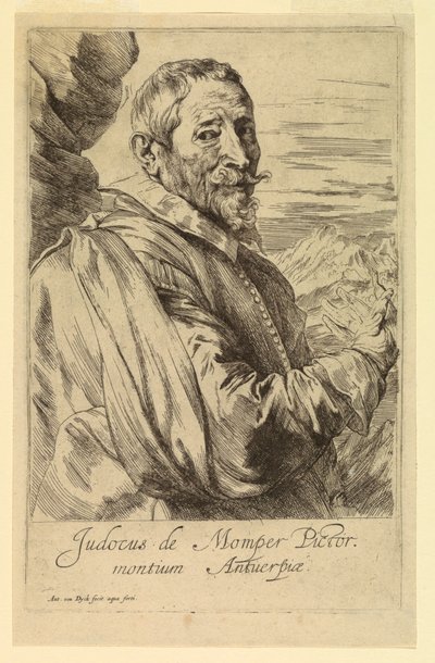 Josse de Momperin muotokuva miesten prinssien ikoneista tekijältä Anthony van Dyck