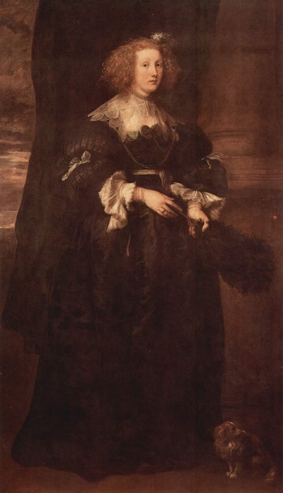 Maria de Raetin muotokuva tekijältä Anthony van Dyck