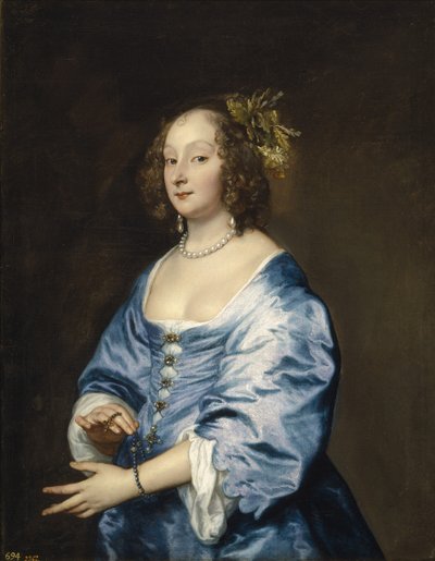 Muotokuva Mariasta, os. Ruthven, Lady van Dyck tekijältä Anthony van Dyck