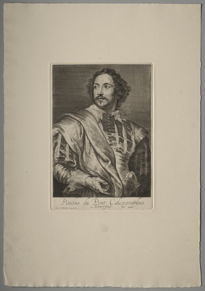 Paul du Pontin muotokuva tekijältä Anthony van Dyck