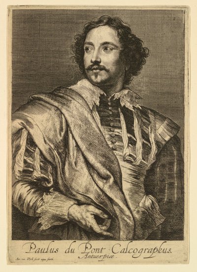 Muotokuva Paulus Pontiuksesta, Icons Princes of Men -sarjasta tekijältä Anthony van Dyck