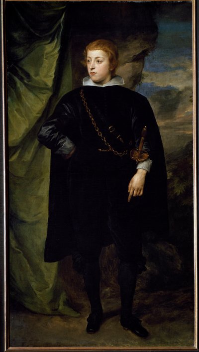 Prinssi Karl Ludwig Von der Pfalzin muotokuva tekijältä Anthony van Dyck