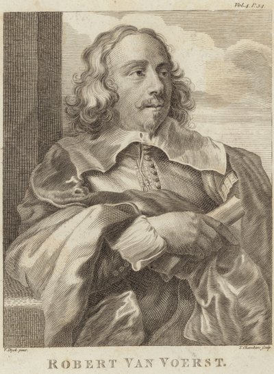 Robert van Voerstin muotokuva tekijältä Anthony van Dyck