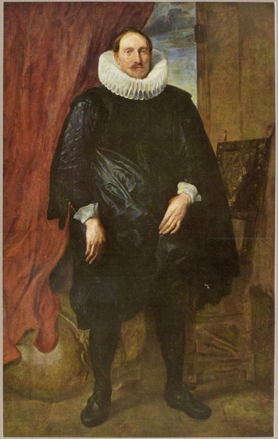 Miehen muotokuva, mahdollisesti Vinck/Vincque-suvun mieskuva tekijältä Anthony van Dyck