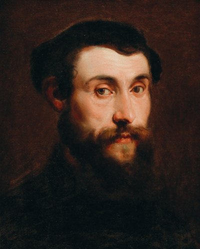 Muotokuva nuoresta miehestä, jolla on hattu tekijältä Anthony van Dyck
