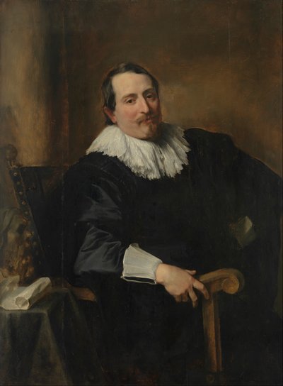 Maalari Theodor Romboutsin muotokuva tekijältä Anthony van Dyck