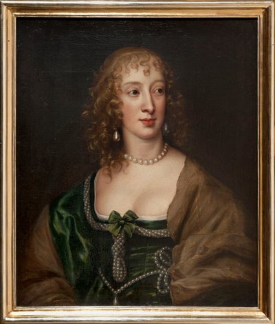 Englannin kuningattaren Henrietta Marian muotokuva (1609-1669) tekijältä Anthony van Dyck
