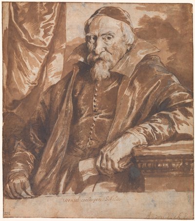 Wenzel Coebergerin (Coebergher) muotokuva tekijältä Anthony van Dyck