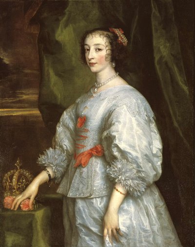 Kuningatar Henrietta Maria (1609-69) tekijältä Anthony van Dyck