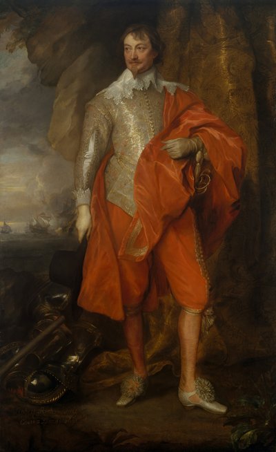 Robert Rich 1587-1658, Warwickin toinen jaarli, n. 1632-35. tekijältä Anthony van Dyck