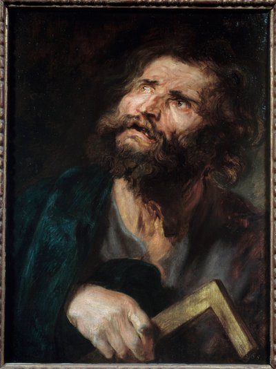 Saint Jude Edustus apostoli Pyhästä Juudasta Thaddeesta. Anton van Dyckin maalaus (1599-1641) tekijältä Anthony van Dyck