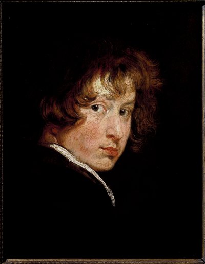 Omakuva, c.1614 (öljy paneelille) tekijältä Anthony van Dyck