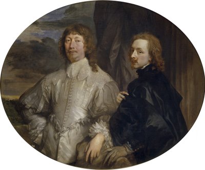 Sir Endymion Porter ja Sir Anthony van Dyck tekijältä Anthony van Dyck