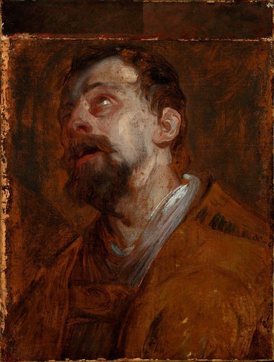 Tutkielma pyhän Hubertuksen päästä (?) tekijältä Anthony van Dyck