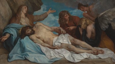 Kuolleen Kristuksen valitus tekijältä Anthony van Dyck