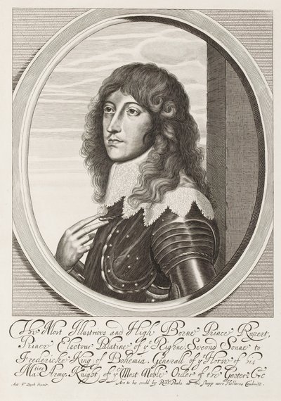 Maineikkain ja korkein syntynyt prinssi Rupert, 1640 noin tekijältä Anthony van Dyck