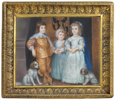 Kuningas Kaarle I:n kolme vanhinta lasta tekijältä Anthony van Dyck