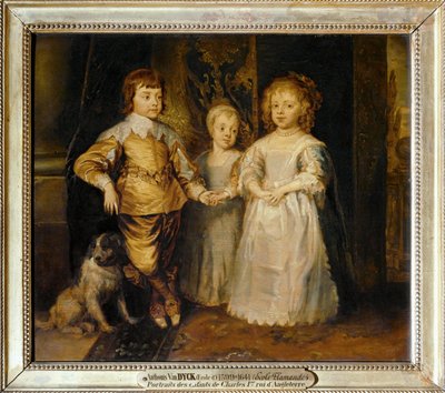 Englannin Kaarle I:n lapset; ... tekijältä Anthony van Dyck
