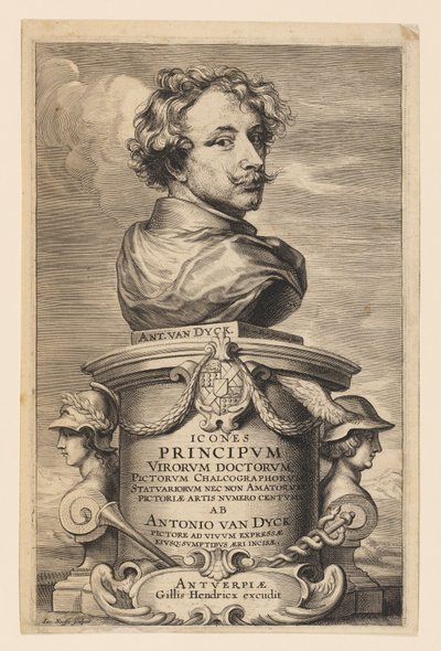 Nimisivu, miesten prinssien ikoneista tekijältä Anthony van Dyck