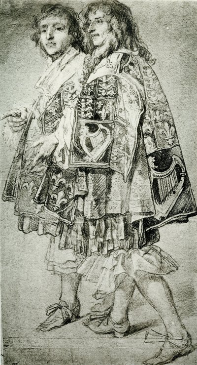 Kaksi sanansaattajaa tekijältä Anthony van Dyck