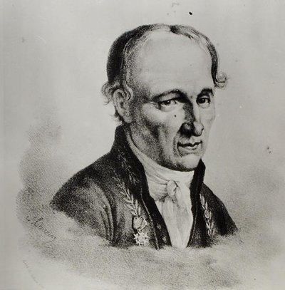 Muotokuva Rene Just Hauysta (1743-1822) (litho) (m/w kuva) tekijältä Antoine (after) Maurin