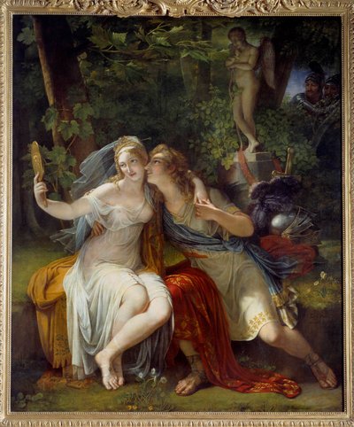 Rinaldo ja Armida Torquato Tasson (Muki) (1544-95) "Gerusalemme Libertasta" - Renaud ja Armide. Antoine Ansiaux