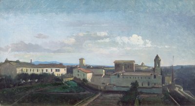 Rooma, Trinità dei Montin kirkko tekijältä Antoine Auguste Ernest Herbert or Hebert