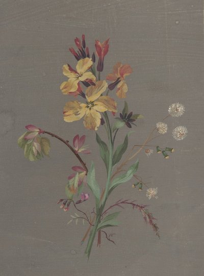 Kukkasuunnittelu, n. 1820. tekijältä Antoine Berjon