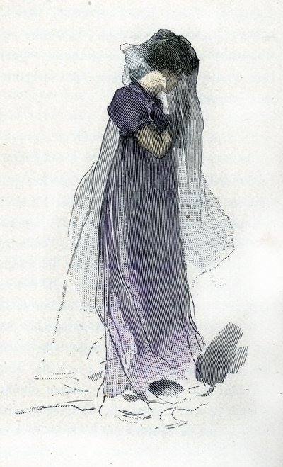 Muotokuva Fanny Dillonista (1785-1836), Napoleon I:n kreivi Bertrandin vaimo, joka seurasi häntä Saint Helenelle tekijältä Antoine Calbet