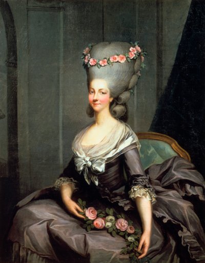 "Prinsessa Lamballe" 1700-luvun lopulla tekijältä Antoine Callet