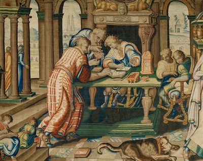Gobeliini " Artemisia historia ", Pariisi ... tekijältä Antoine Caron