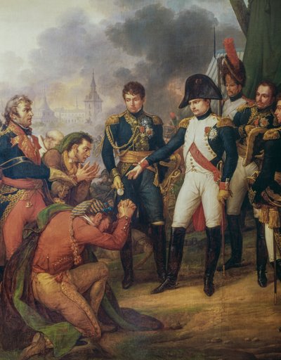 Napoleon Bonaparte Madridin laitamilla, 7. joulukuuta tekijältä Antoine Charles Horace Vernet