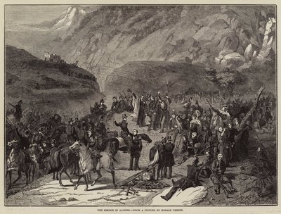 Ranskalaiset Algerissa tekijältä Antoine Charles Horace Vernet