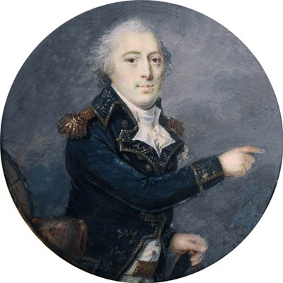 Antoine-Claude Fleuryn (noin 1790-1822) kenraali paroni Thouvenot (1757-1817) tekijältä Antoine Claude Fleury