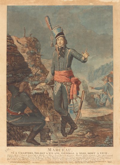 Kenraali Francois Severin Desgraviers Marceau tekijältä Antoine François Sergent