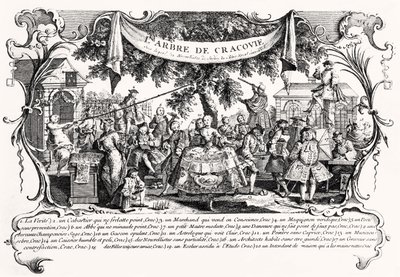 Krakovan puu, 1742 tekijältä Antoine Humblot