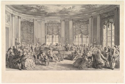 Konsertti, 1774. tekijältä Antoine Jean Duclos