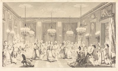Heistä näyttää tekijältä Antoine Jean Duclos after Augustin de Saint Aubin