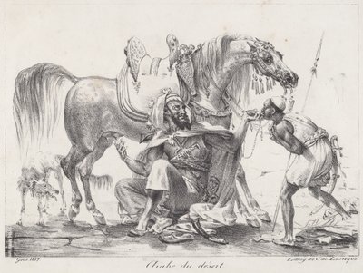 Desert Arab (Aavikon arabi) tekijältä Antoine Jean Gros