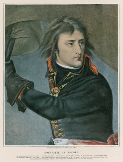 Bonaparte Arcolessa tekijältä Antoine Jean Gros