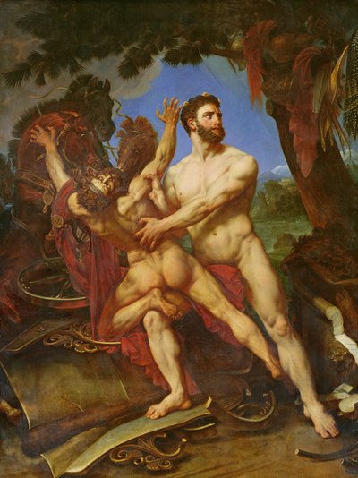 Hercules ja Diomedes tekijältä Antoine Jean Gros