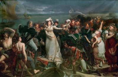 Marie Therese, Angoulemen herttuatar ... (öljy kankaalle) tekijältä Antoine Jean Gros