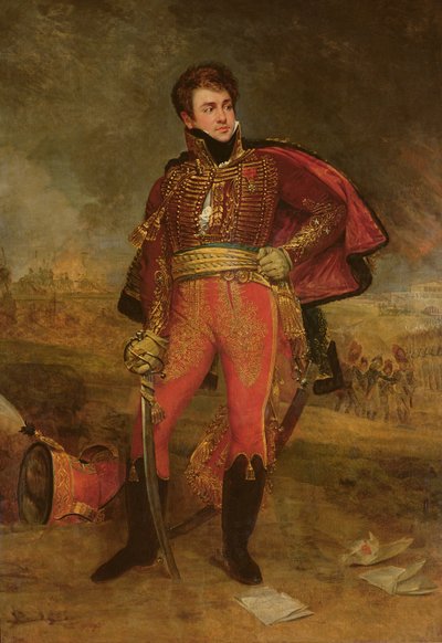 Kenraali Francois Fournier-Sarvolezen (1773-1827) muotokuva 1812 tekijältä Antoine Jean Gros