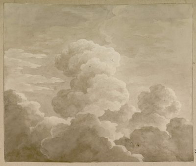 Pilvitutkimus, 1815. tekijältä Antoine Laurent Castellan