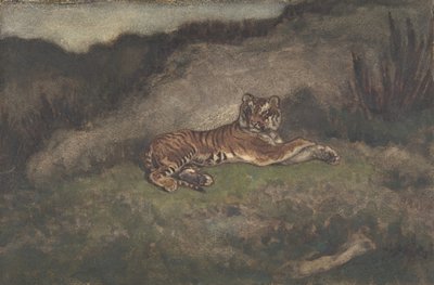 Tiikeri, 1810-75. tekijältä Antoine Louis Barye
