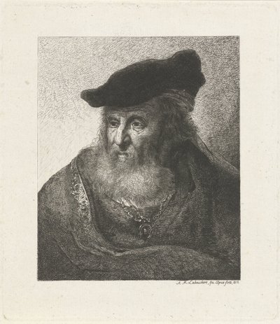 Rabbin muotokuva tekijältä Antoine Marie Labouchere