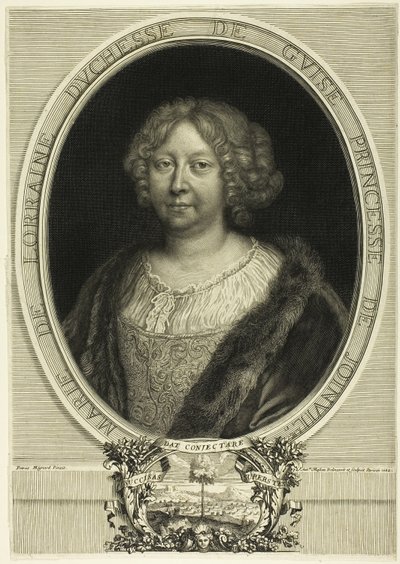 Marie de Lorraine, Guisen herttuatar, Joinvillen prinsessa tekijältä Antoine Masson