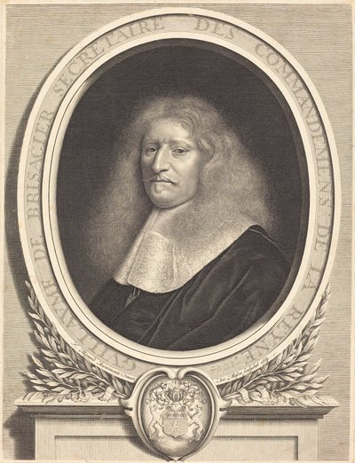 William of Brisacier tekijältä Antoine Masson after Nicolas Mignard