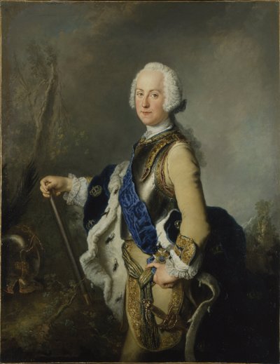 Adolphe Frederic de Suede - Adolph Frederickin muotokuva tekijältä Antoine Pesne