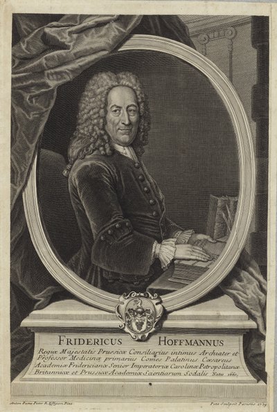 Friedrich Hoffmann tekijältä Antoine Pesne